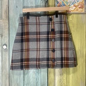 𝅺Gianni Bini Plaid Mini​